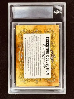 Eugene Gene Cernan 2018 Leaf Masterpiece Cut Signature certified signed card 1/1 JSA Apollo 17 - AutographsForSale.com