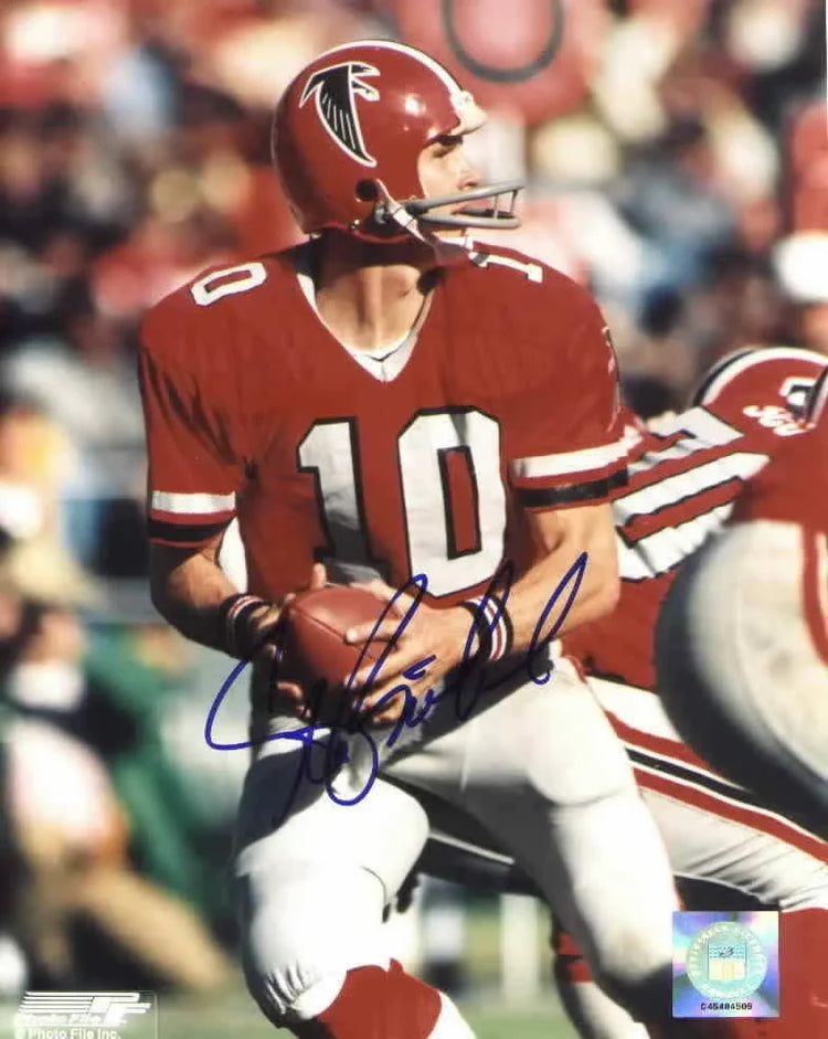 Steve Bartkowski autographed Atlanta Falcons 8x10 photo - AutographsForSale.com