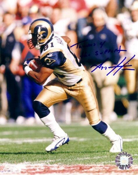 Az Zahir Hakim autographed St Louis Rams 8x10 photo - AutographsForSale.com