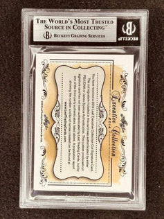 Shirley Eaton 2014 Leaf Masterpiece Cut Signature certified signed card 1/1 JSA Goldfinger - AutographsForSale.com