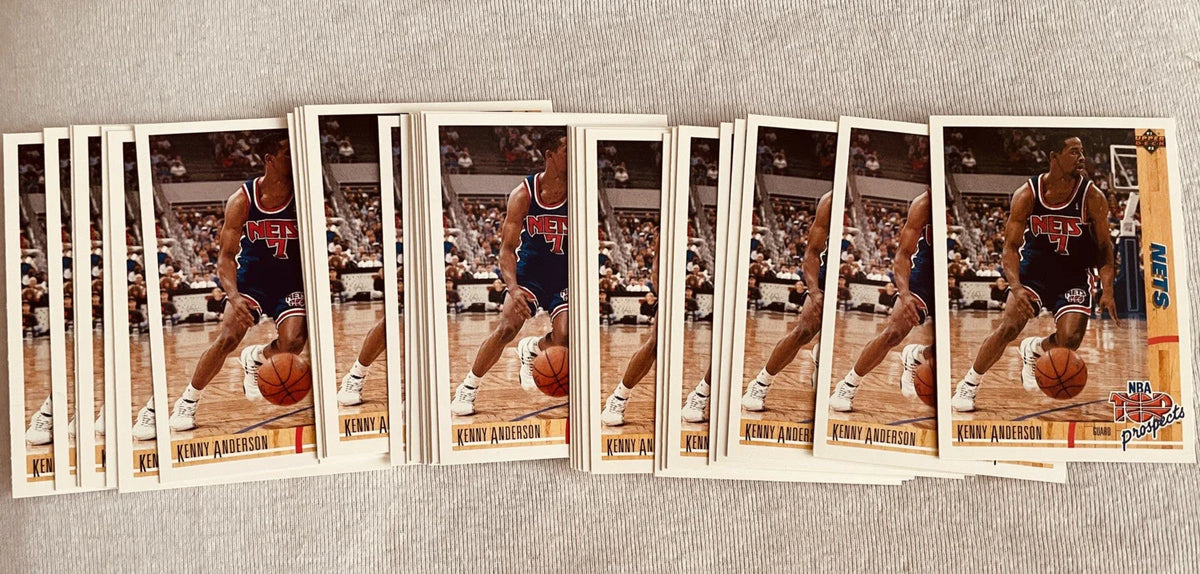 33 Kenny Anderson New Jersey Nets 1991-92 Upper Deck Rookie Cards - AutographsForSale.com
