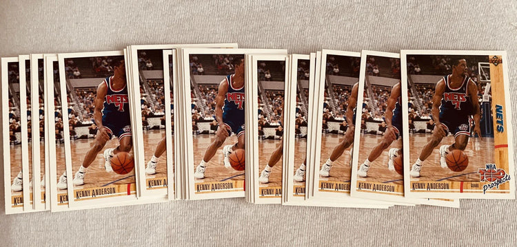 33 Kenny Anderson New Jersey Nets 1991-92 Upper Deck Rookie Cards - AutographsForSale.com
