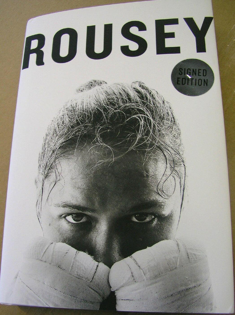 Ronda Rousey signed My Fight Your Fight signed 1st edition book JSA - AutographsForSale.com