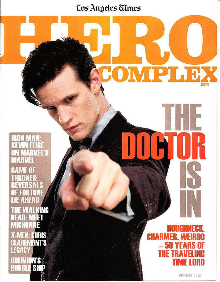 Matt Smith Doctor Who 2013 Wondercon Hero Complex magazine - AutographsForSale.com