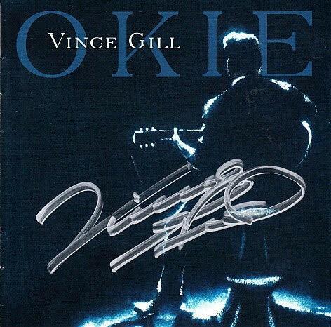 Vince Gill autographed OKIE 2019 CD booklet - AutographsForSale.com