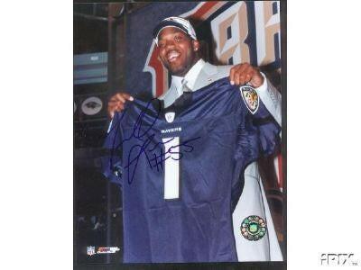 Terrell Suggs signed Ravens 2003 NFL Draft 8x10 photo - AutographsForSale.com