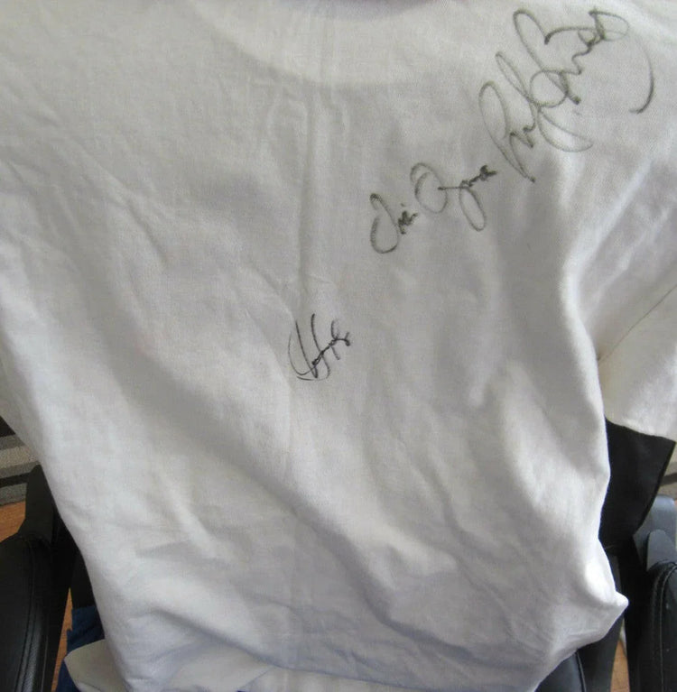 Juan Gonzalez Andy Benes Travis Fryman signed 1993 MLB All-Star T-shirt - AutographsForSale.com