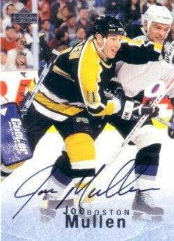 Joe Mullen certified signed Boston Bruins 1995-96 Be A Player card - AutographsForSale.com