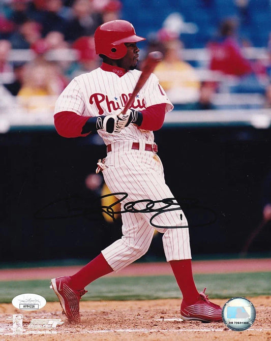 Jimmy Rollins signed Philadelphia Phillies 8x10 photo JSA - AutographsForSale.com