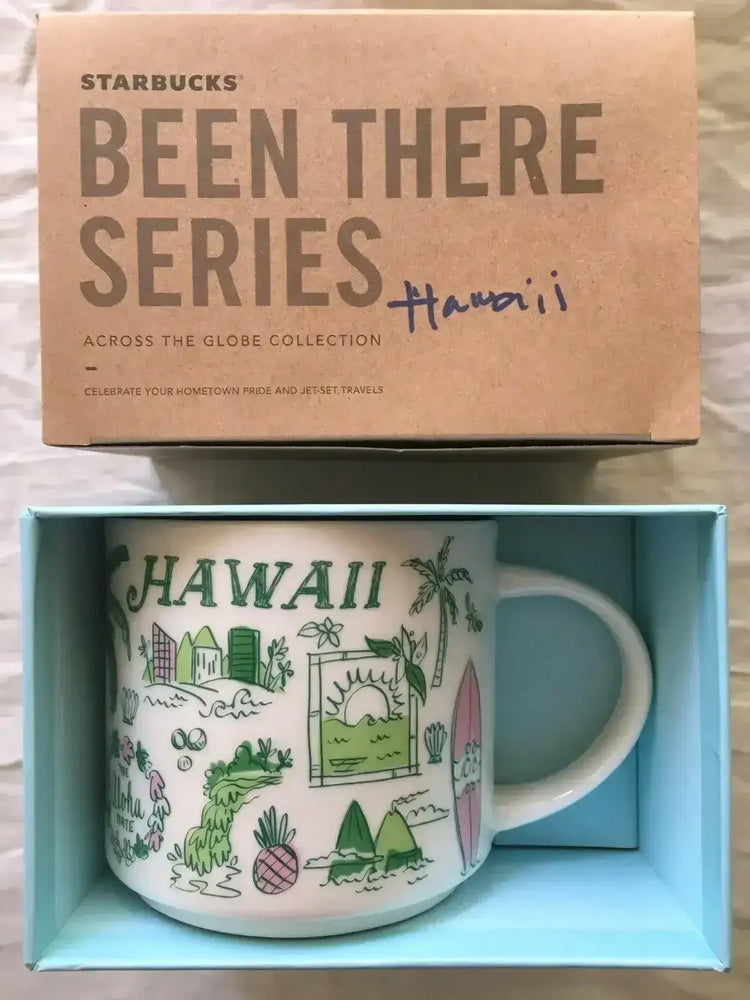Starbucks 2018 Been There Series Hawaii 14 ounce collector coffee mug NEW - AutographsForSale.com