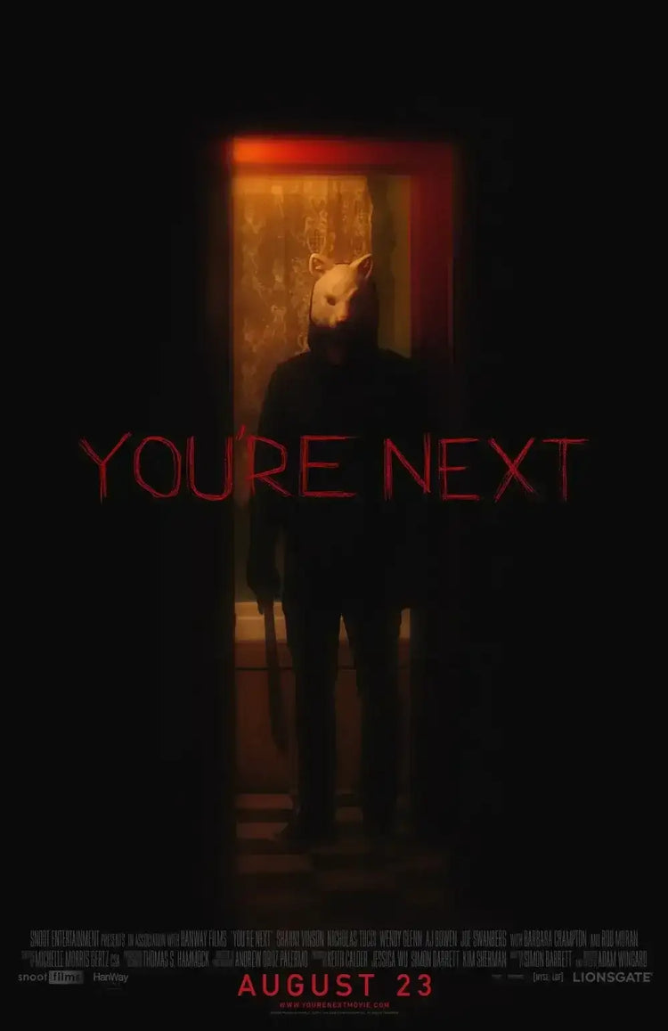 You're Next movie 2013 Comic-Con 27x40 full size poster - AutographsForSale.com