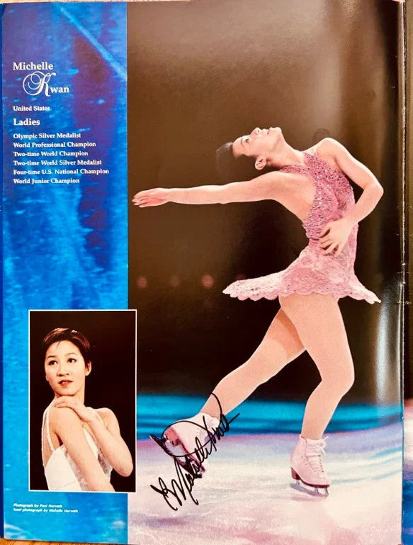 2000 Champions On Ice cast signed skating program Michelle Kwan Sasha Cohen Elvis Stojko - AutographsForSale.com