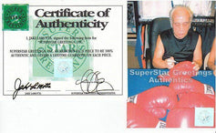 Jake LaMotta signed Everlast boxing glove with Raging Bull (Superstar Greetings) - AutographsForSale.com
