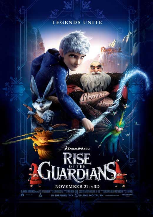 Rise of Guardians mini 2012 11x17 Dreamworks movie poster - AutographsForSale.com