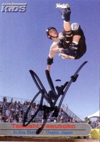 Takeshi Yasutoko signed vert skating 2001 SI for Kids RC - AutographsForSale.com