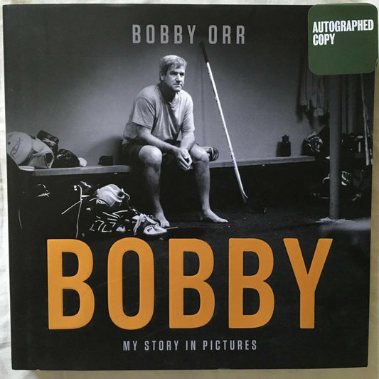 Bobby Orr signed My Story In Pictures book JSA Boston Bruins - AutographsForSale.com