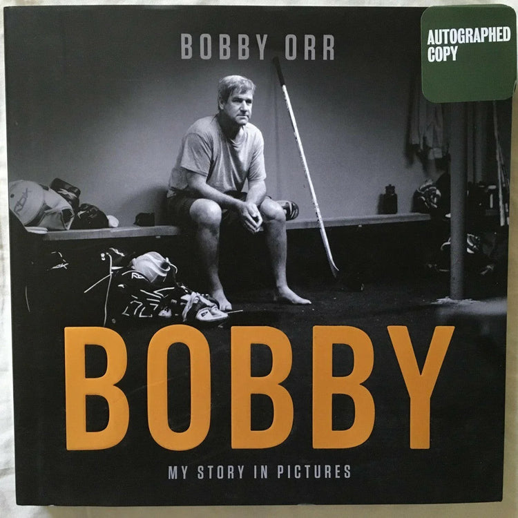 Bobby Orr signed My Story In Pictures book JSA Boston Bruins - AutographsForSale.com