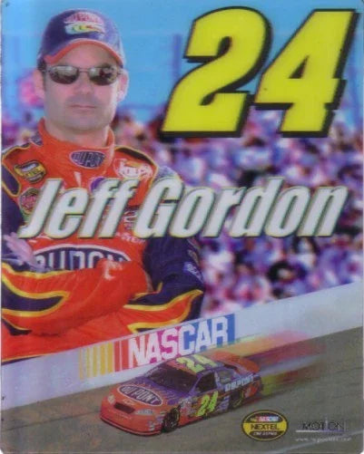 Jeff Gordon (NASCAR) 2004 3D motion 4x5 inch lenticular fridge magnet - AutographsForSale.com