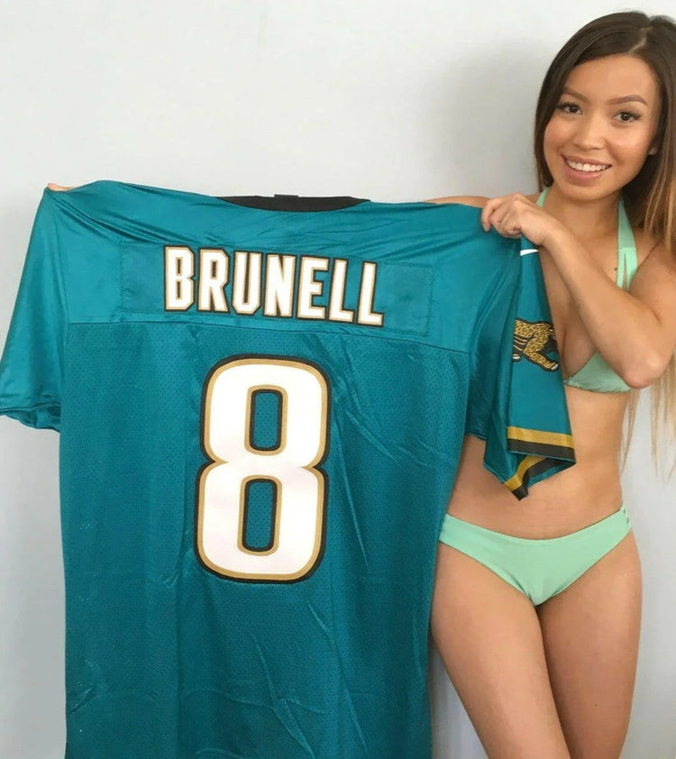 Mark Brunell Jacksonville Jaguars Nike teal jersey NEW - AutographsForSale.com