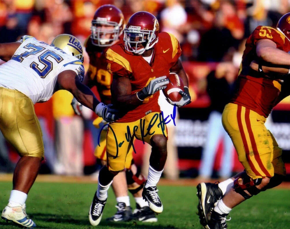 Joe McKnight autographed USC Trojans 8x10 photo - AutographsForSale.com