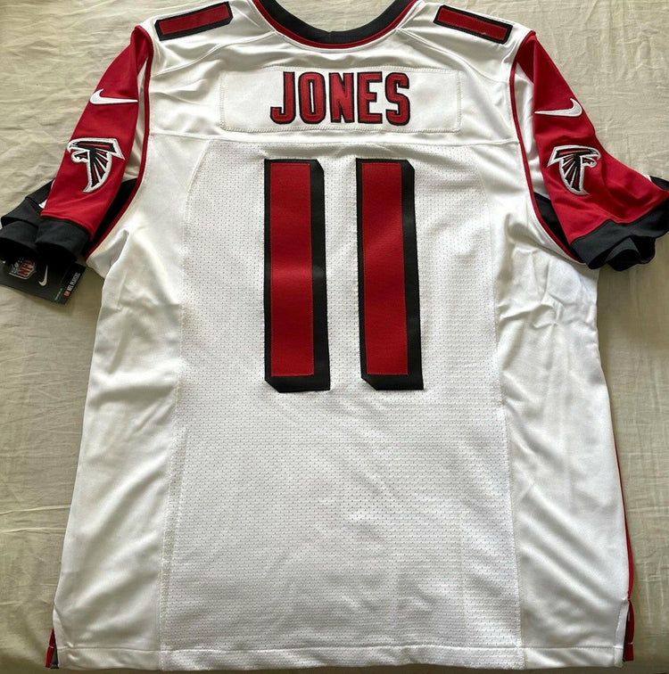Julio Jones Atlanta Falcons Nike Elite white game model jersey New - AutographsForSale.com