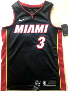 Dwyane Wade Miami Heat Nike black 2018-19 FINAL SEASON jersey NEW - AutographsForSale.com
