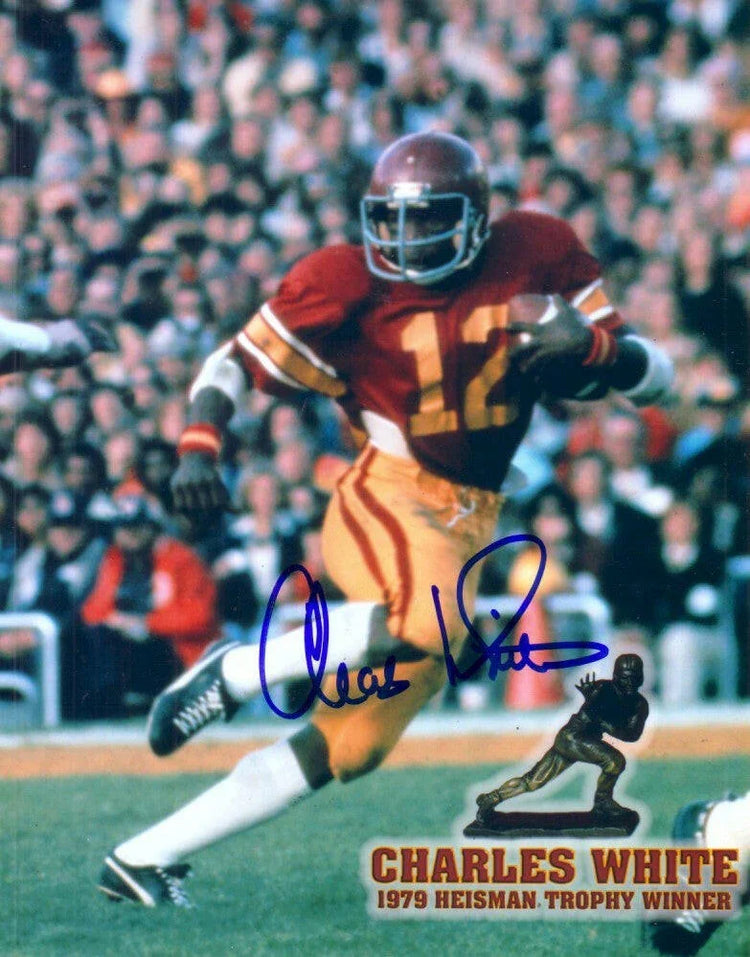 Charles White autographed USC 1979 Heisman 8x10 photo - AutographsForSale.com