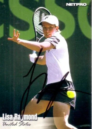 Lisa Raymond autographed 2003 NetPro tennis Rookie Card - AutographsForSale.com