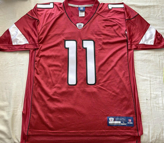 Larry Fitzgerald Arizona Cardinals Reebok red size L jersey NEW - AutographsForSale.com