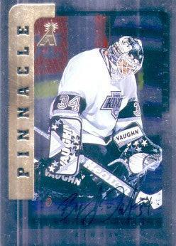 Byron Dafoe certified signed LA Kings 1996-97 Be A Player card - AutographsForSale.com