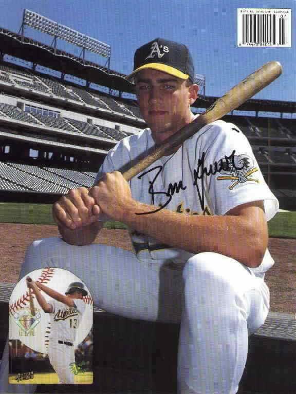 Ben Grieve autographed Oakland A’s Beckett back cover photo - AutographsForSale.com