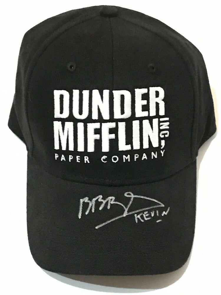 Brian Baumgartner signed Office Dunder Mifflin cap w/ Kevin JSA - AutographsForSale.com