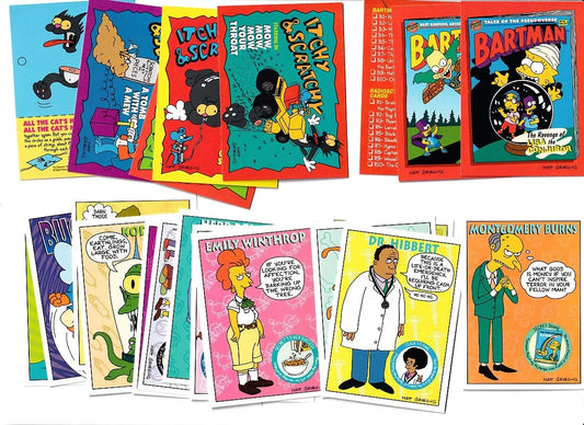 The Simpsons 1994 SkyBox Series 2 starter trading card set (21/80) - AutographsForSale.com