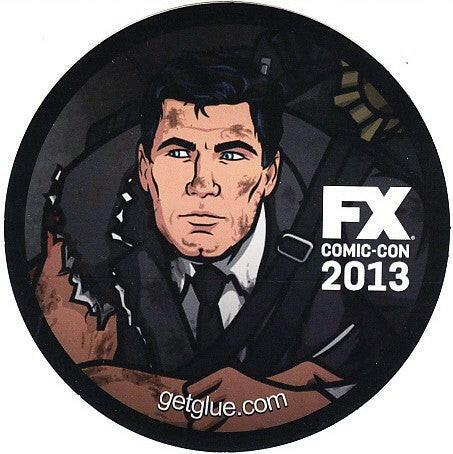 Archer 2013 San Diego Comic-Con exclusive promo sticker - AutographsForSale.com