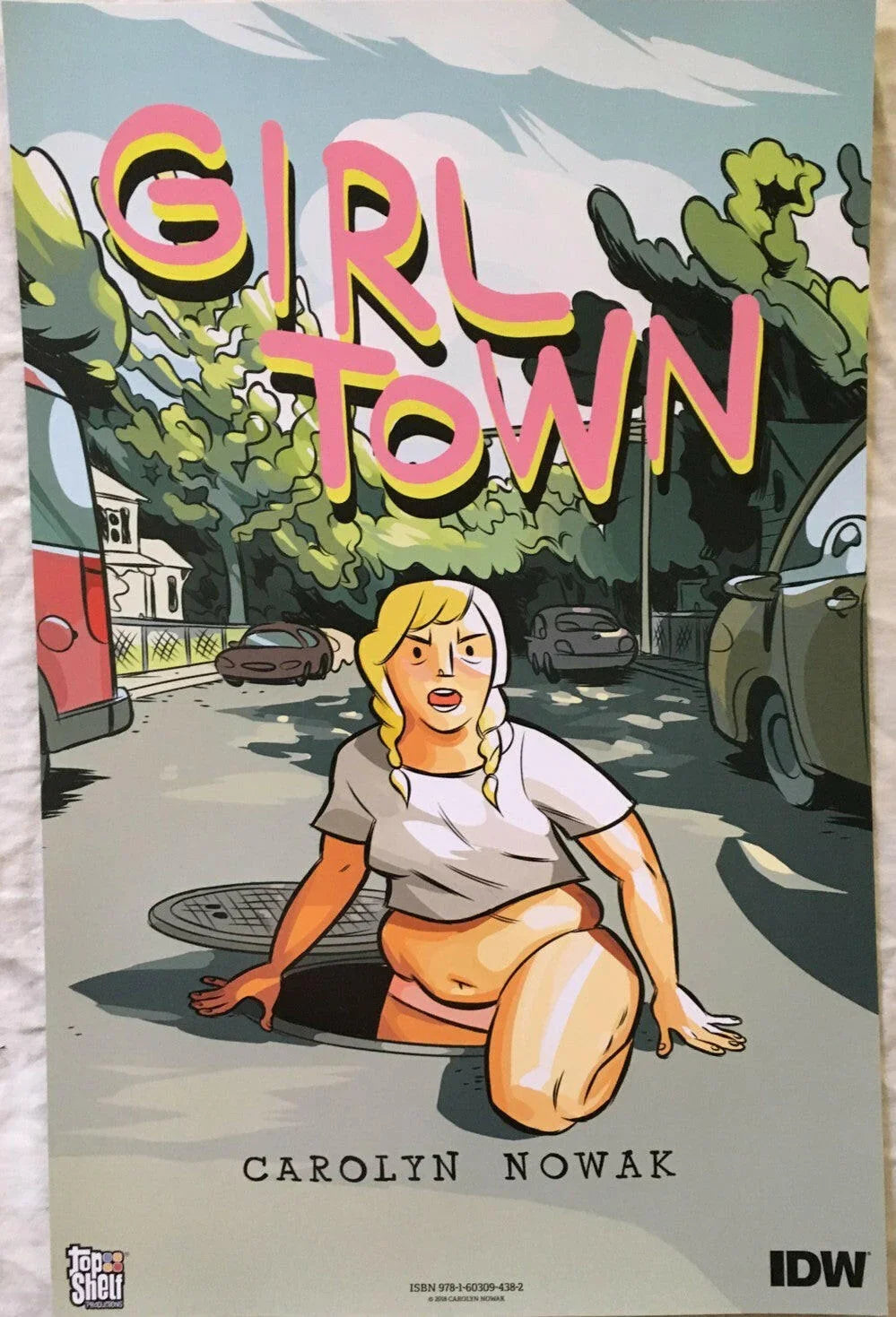 Girl Town 2018 Comic-Con IDW Comics 11x17 mini promo poster - AutographsForSale.com