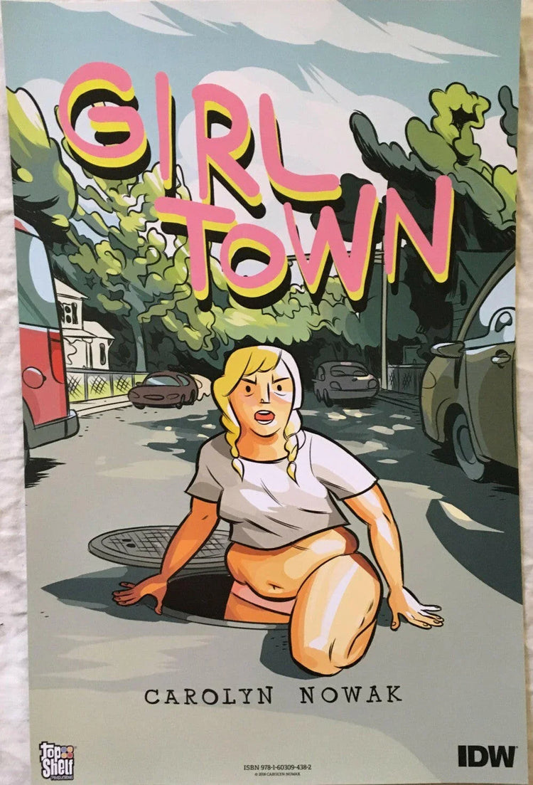 Girl Town 2018 Comic-Con IDW Comics 11x17 mini promo poster - AutographsForSale.com