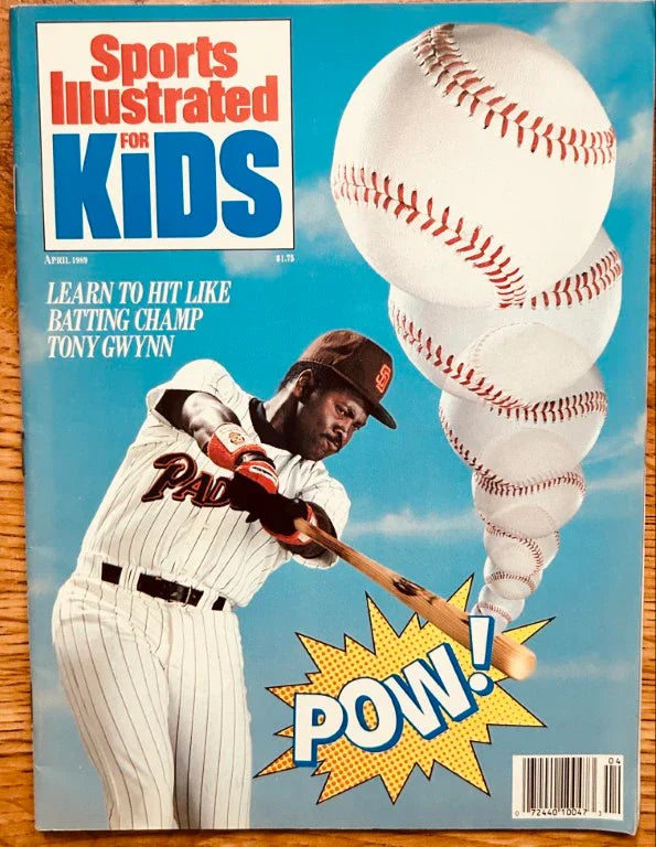Tony Gwynn San Diego Padres 1989 SI for Kids magazine - AutographsForSale.com