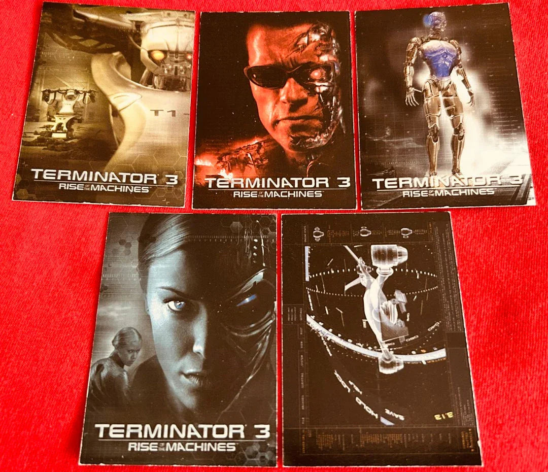 Terminator 3 Rise of Machines movie 2003 Comic Images foil insert set - AutographsForSale.com