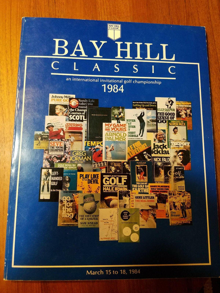 1984 Bay Hill Classic PGA Tour golf tournament program - AutographsForSale.com