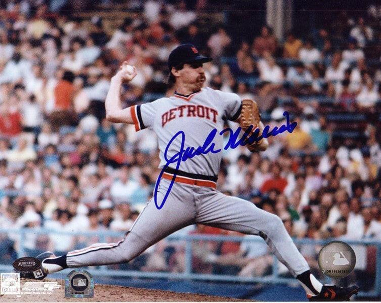 Jack Morris signed Detroit Tigers 8x10 photo Mounted Memories - AutographsForSale.com