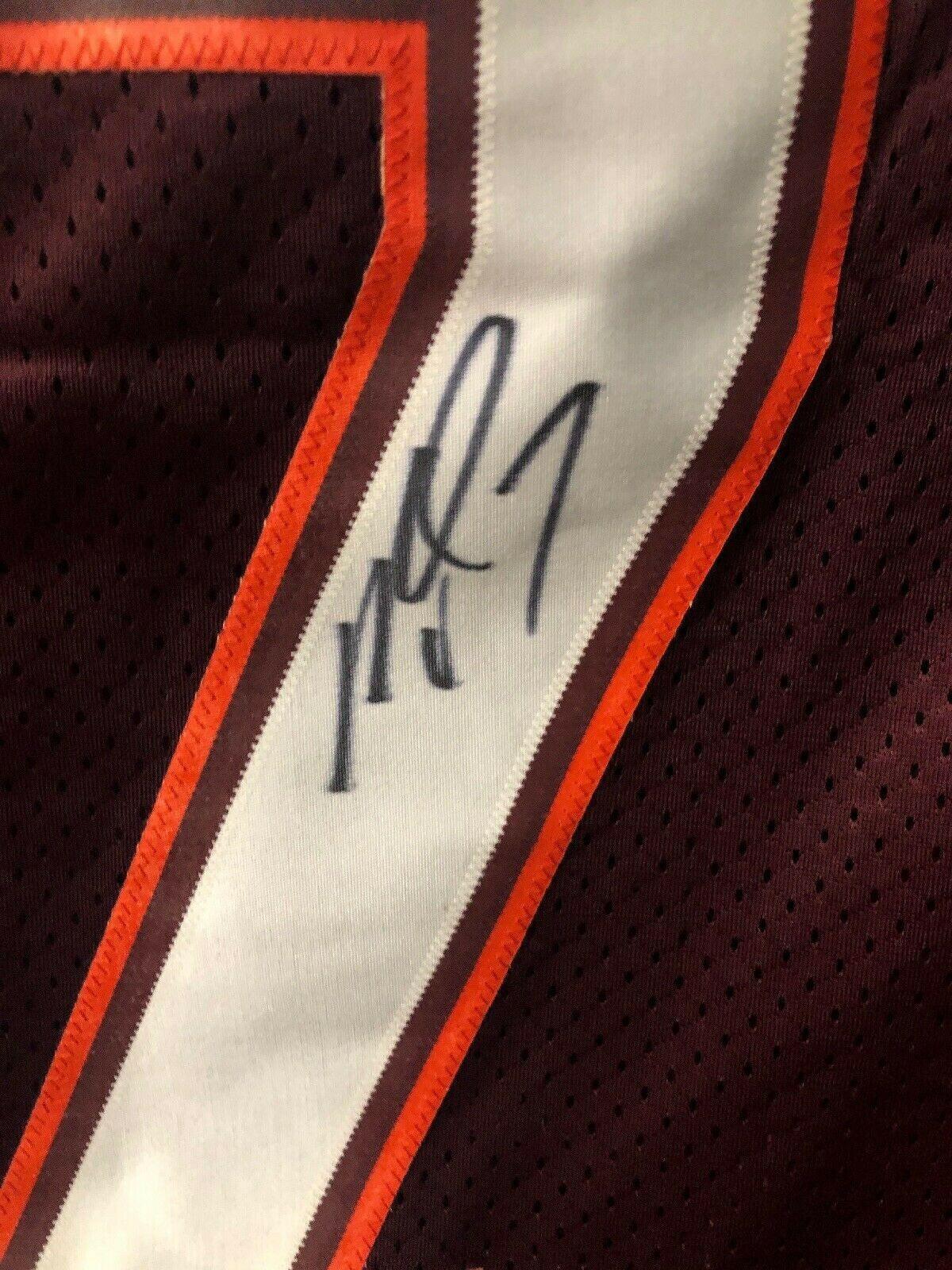 Michael Vick signed Virginia Tech 2000 Nike retro jersey - AutographsForSale.com
