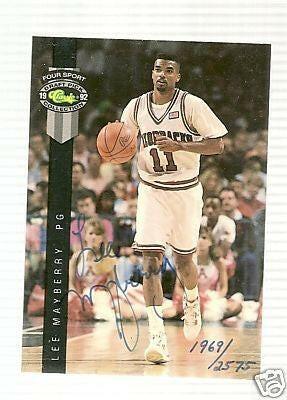 Lee Mayberry certified autograph Arkansas 1992 Classic card - AutographsForSale.com