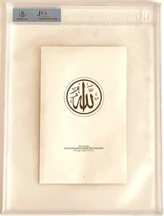 Muhammad Ali Cassius Clay dual signed book page BGS slab JSA LOA - AutographsForSale.com
