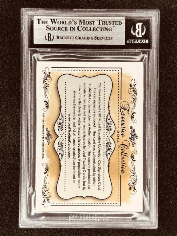 Garry Trudeau 2014 Leaf Masterpiece Cut Signature card 1/1 JSA Doonesbury - AutographsForSale.com