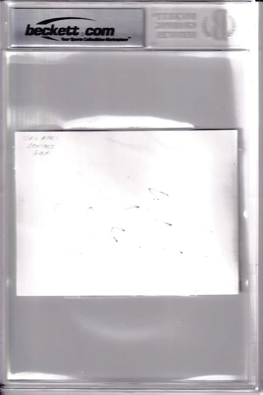 Isao Aoki signed autograph album book page BAS certified - AutographsForSale.com