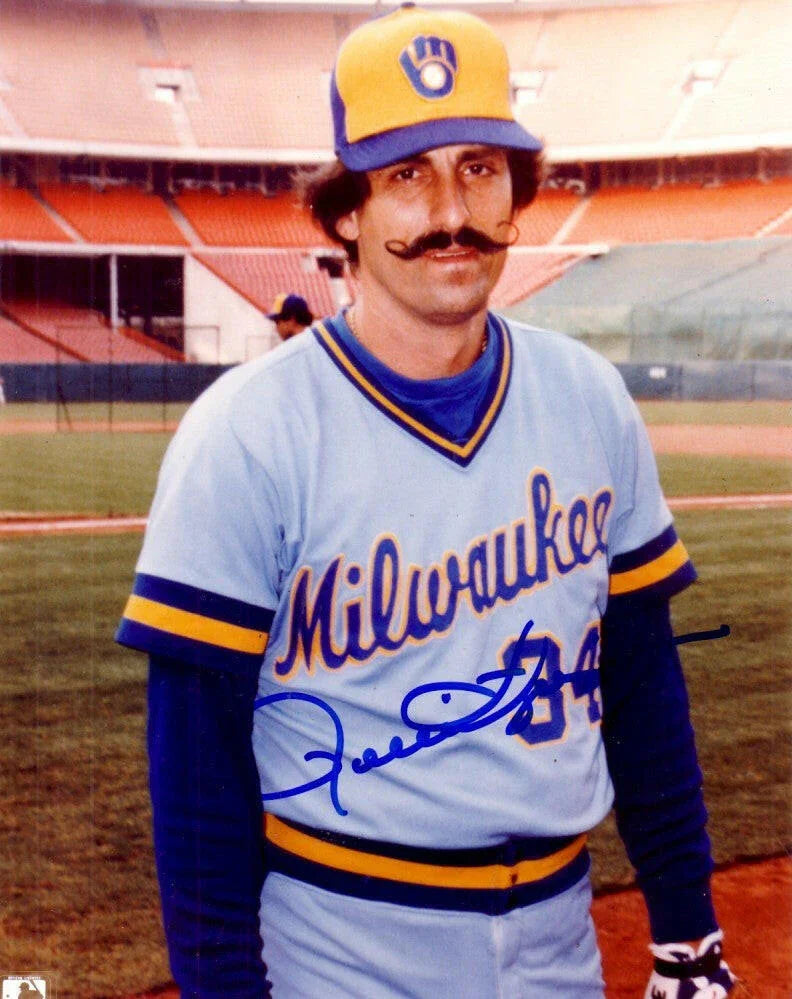 Rollie Fingers autographed 8x10 Milwaukee Brewers photo - AutographsForSale.com