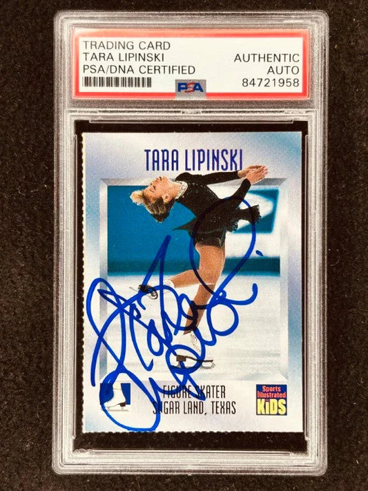 Tara Lipinski signed 1997 SI for Kids skating RC PSA/DNA - AutographsForSale.com