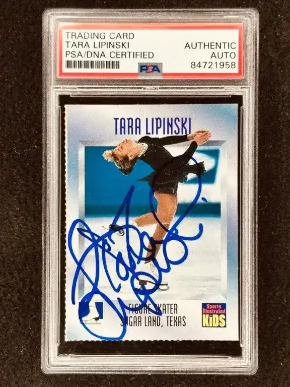Tara Lipinski signed 1997 SI for Kids skating RC PSA/DNA - AutographsForSale.com