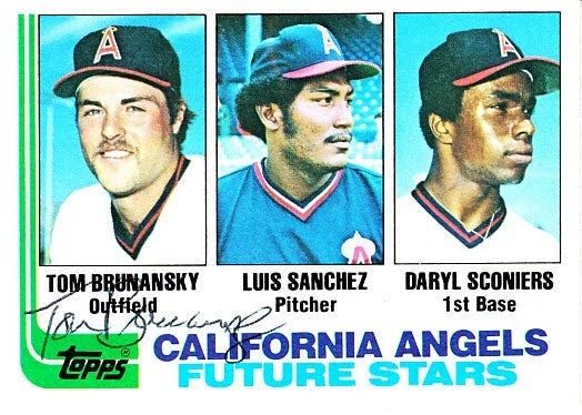 Tom Brunansky autographed Minnesota Twins 1982 Topps Rookie Card - AutographsForSale.com