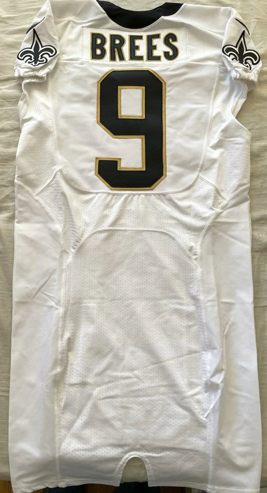 Drew Brees New Orleans Saints 2012 or 2014 Nike Elite team issued game model jersey - AutographsForSale.com